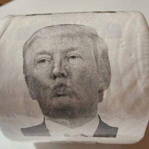 Novelty Toilet Paper with Face Print